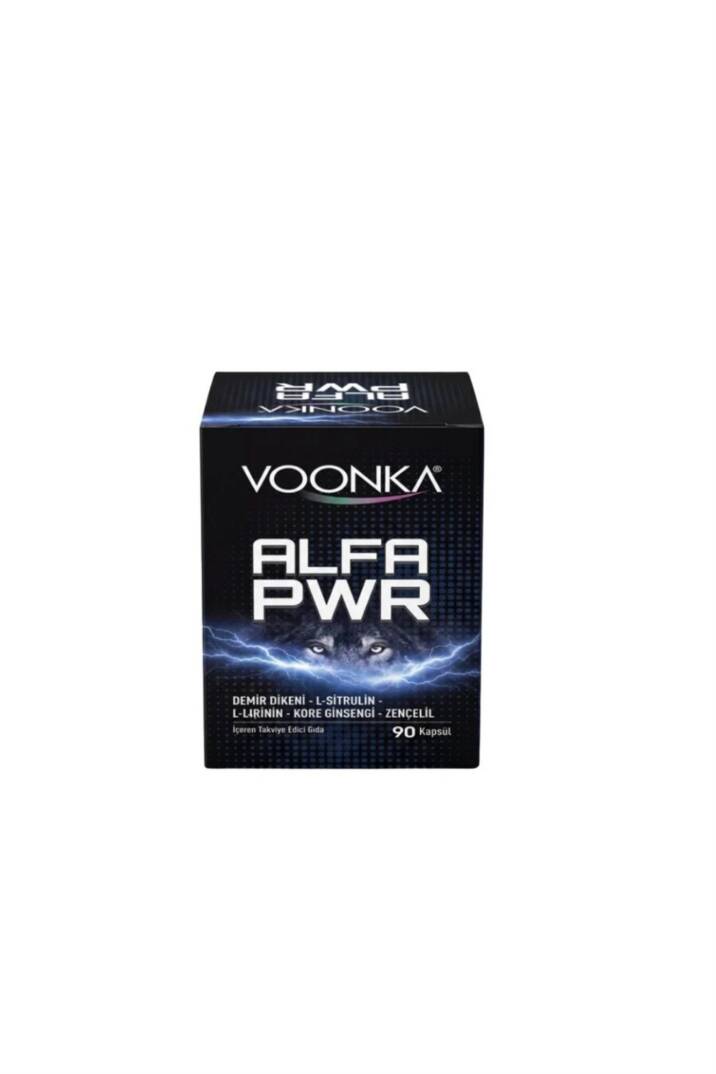 Voonka Alfa PWR Demir Dikeni L-Arjinin Kore Ginsengi 90 Kapsül - 1