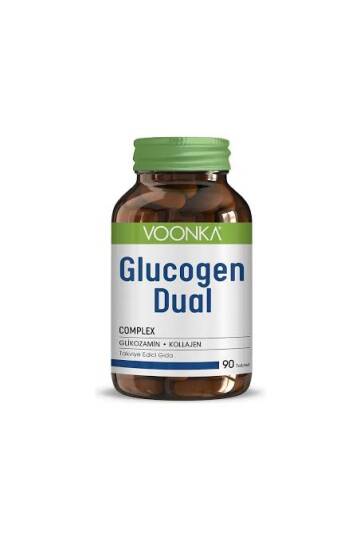 Voonka Glucogen Dual Glikozamin Sülfat ve Kollajen 90 Tablet
