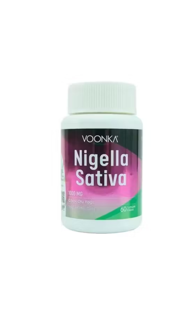 Voonka Nigella Sativa Çörek Otu Yağı 1000 Mg 60 Kapsül - 1