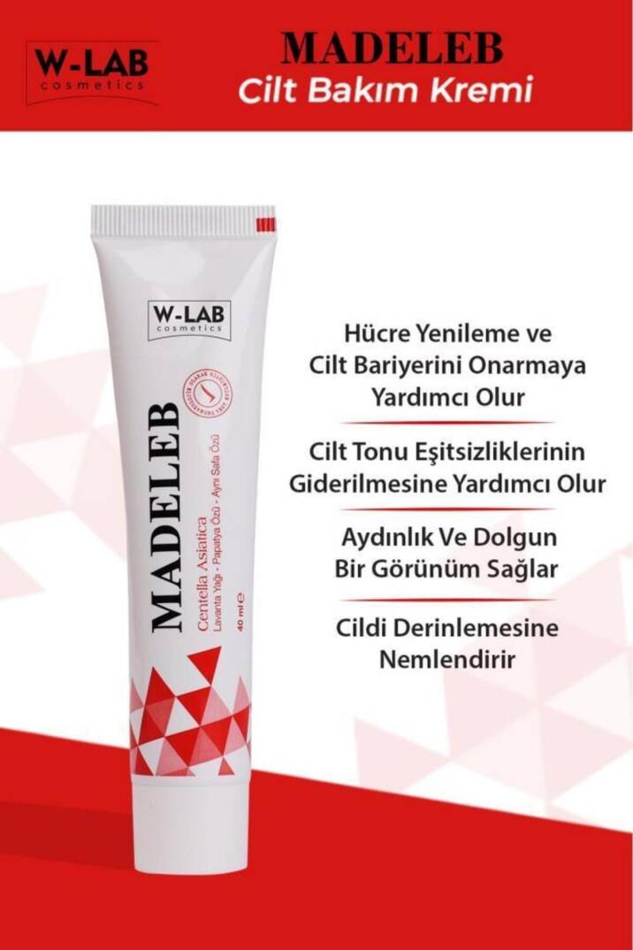 W-lab Madeleb Cilt Yenileyici Krem 40 ml - 1