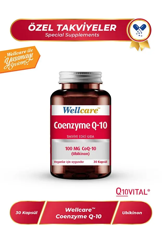 Wellcare Coenzyme Q10 100 Mg 30 Kapsül - 1