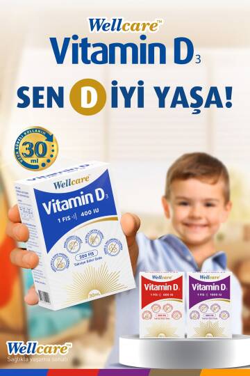 Wellcare Vitamin D3 Sprey 600 IU 30 ml - 3