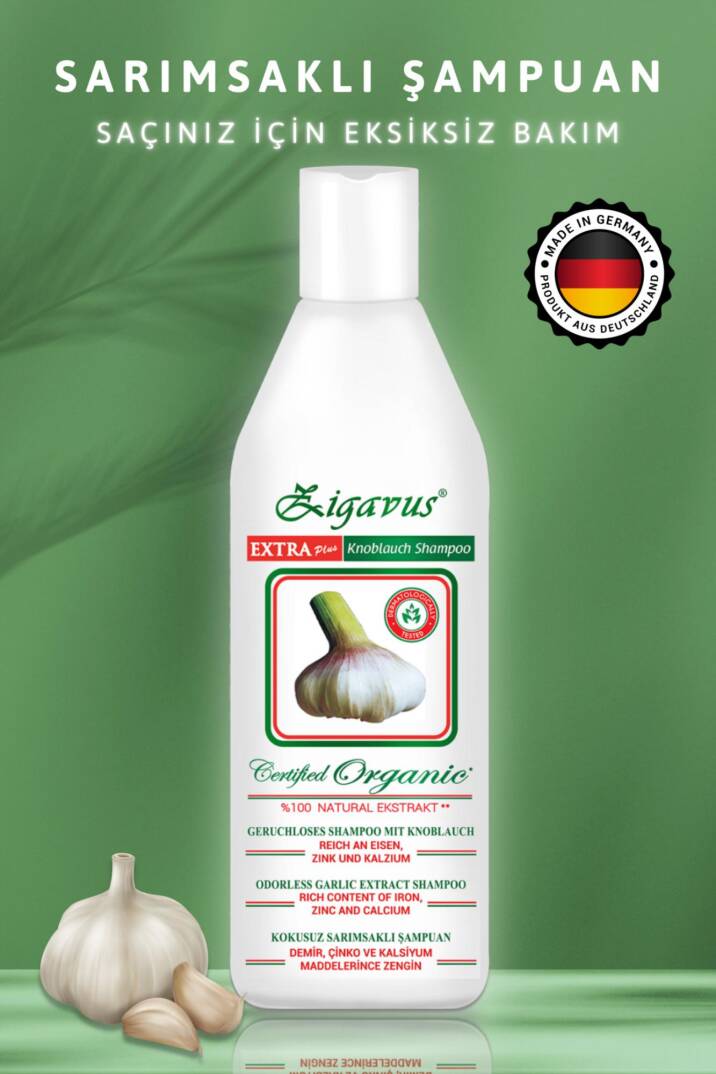 Zigavus Extra Plus Sarımsaklı Şampuan 250 ml - 2