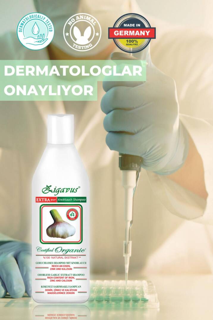 Zigavus Extra Plus Sarımsaklı Şampuan 250 ml - 5